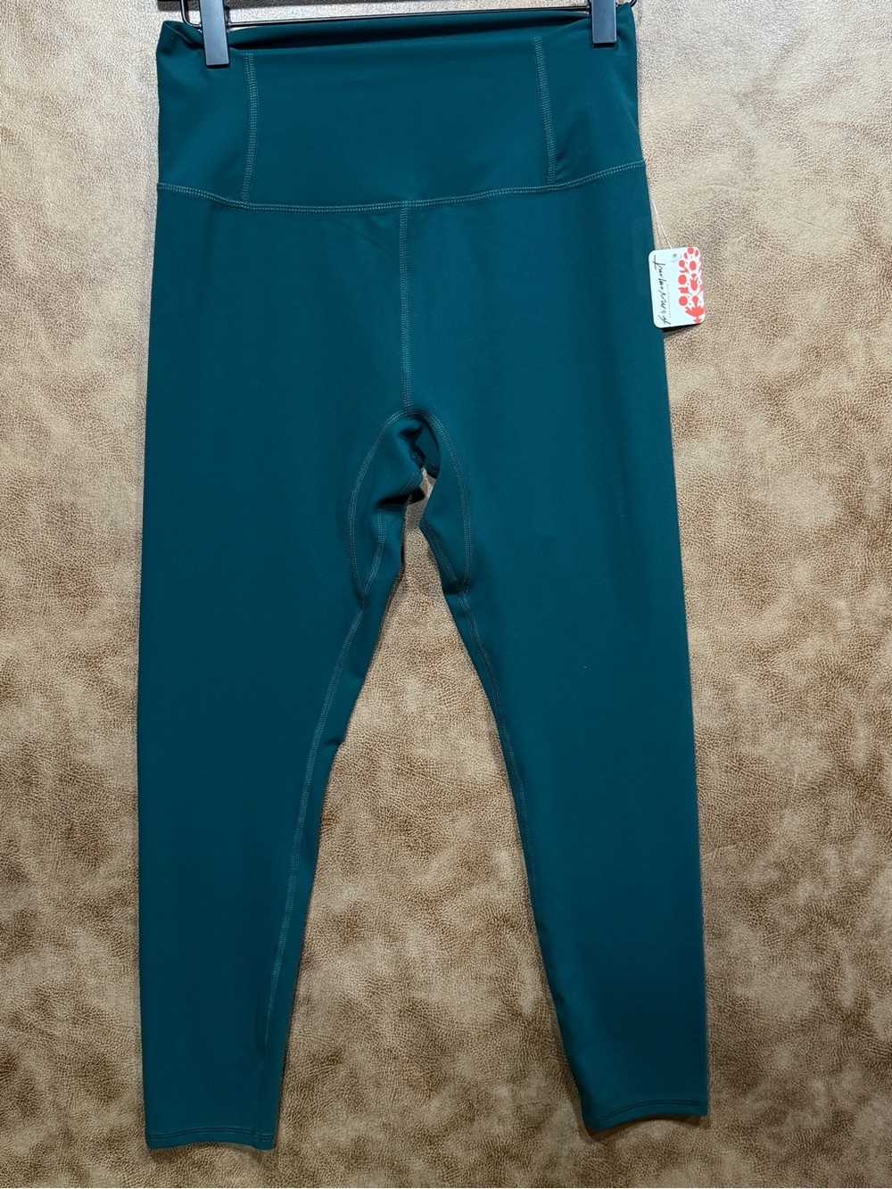 NWT Free People Movement Leggings Evergreen Pine High Rise Full Length Size M $9